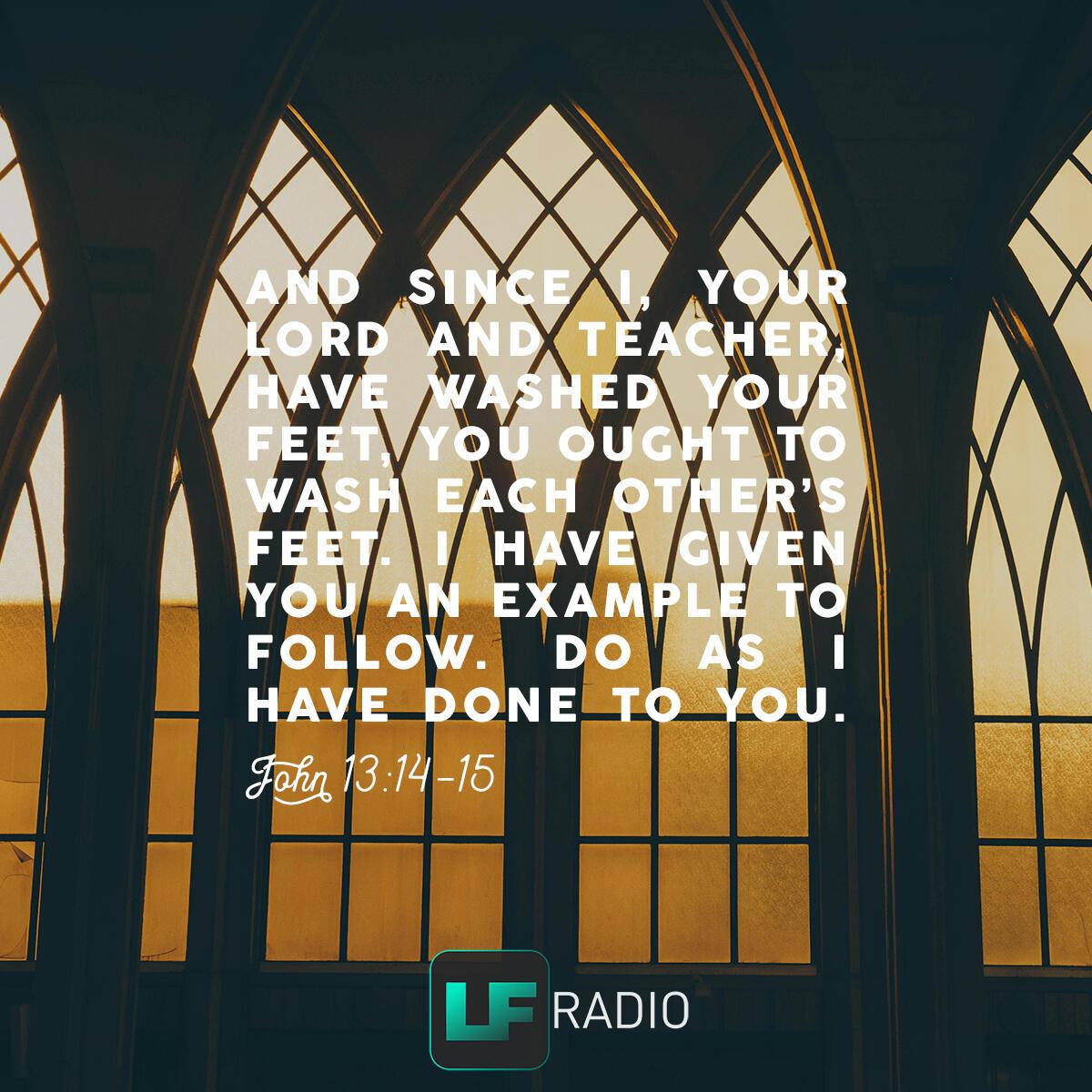 John 13:14-15 - Verse of the Day