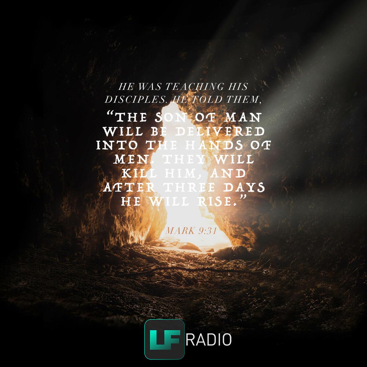 Mark 9:31 - Verse of the Day