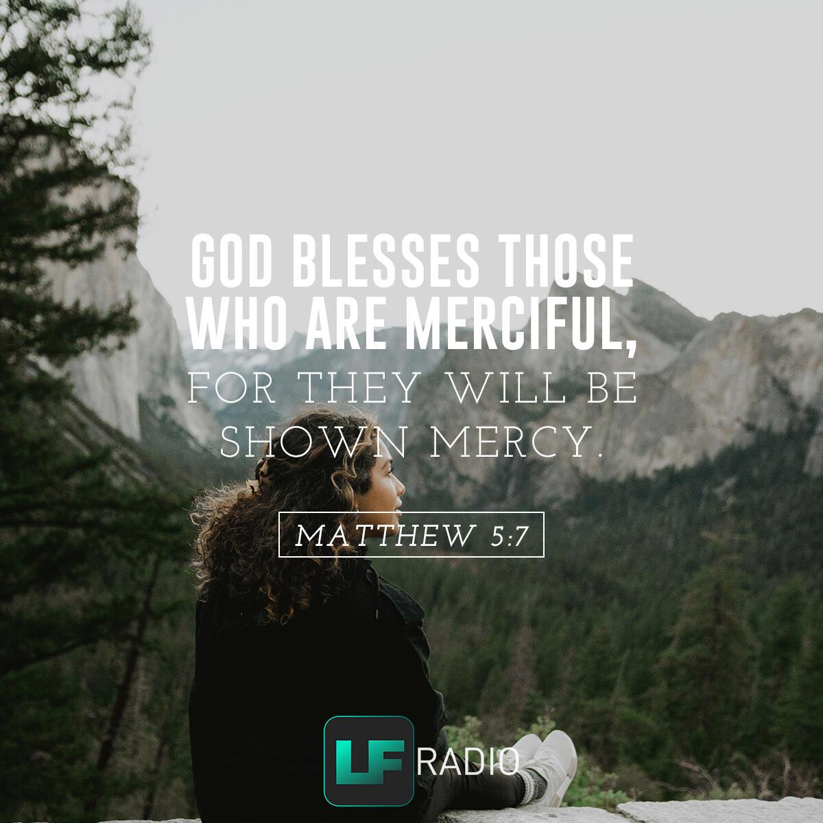 Matthew 5:7 - Verse of the Day