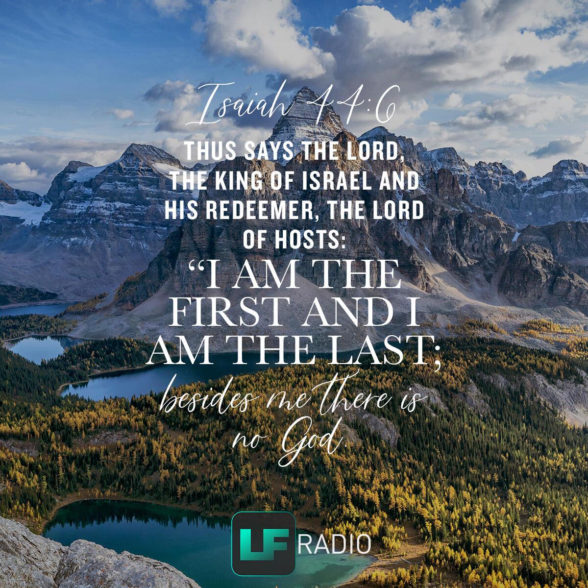 Isaiah 44:6 - Verse of the Day
