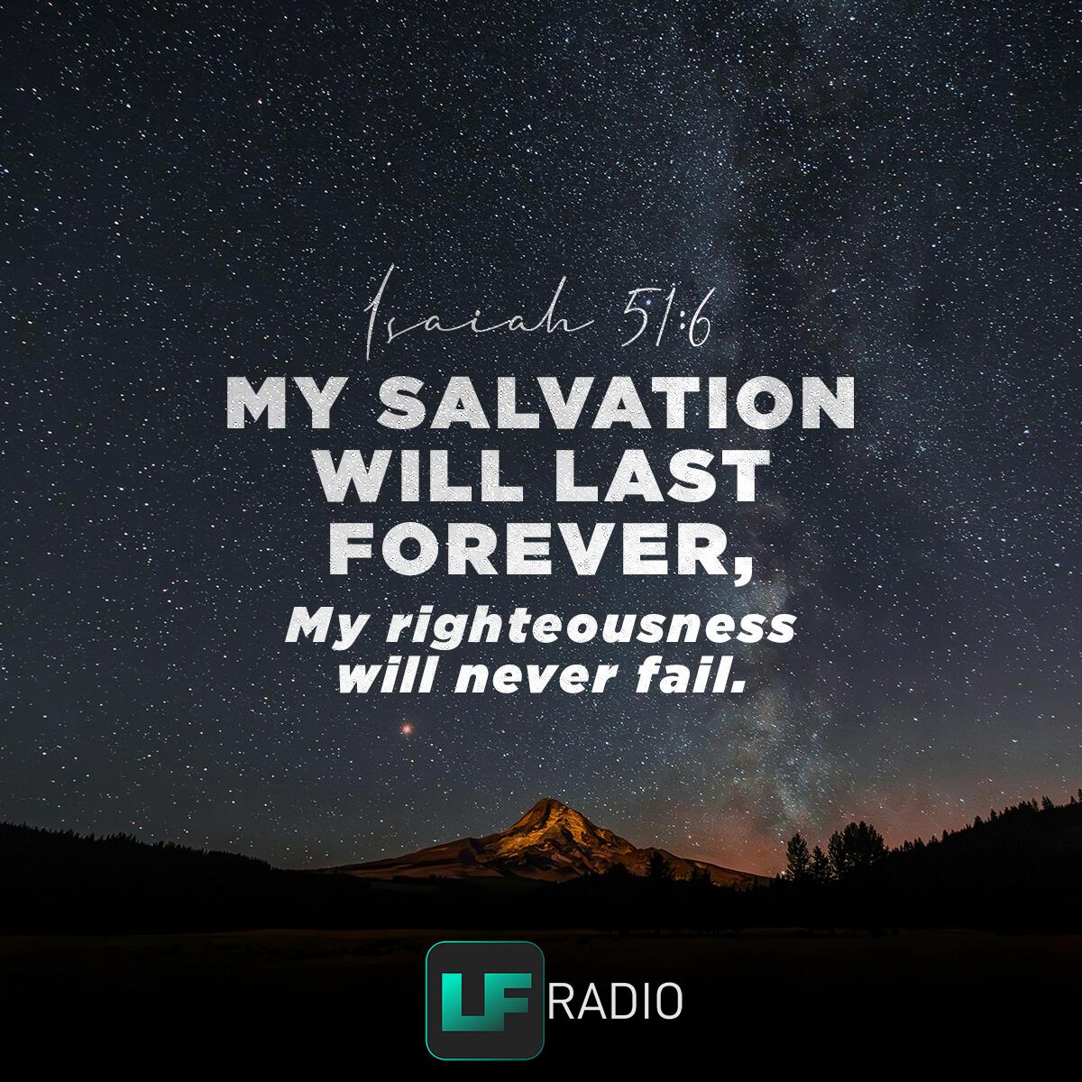 Isaiah 51:6 - Verse of the Day