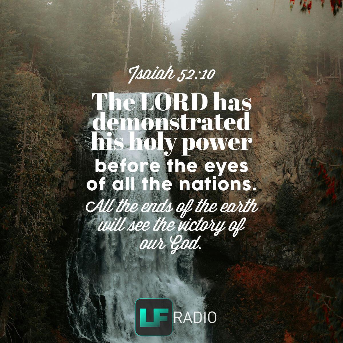 Isaiah 52:10 - Verse of the Day