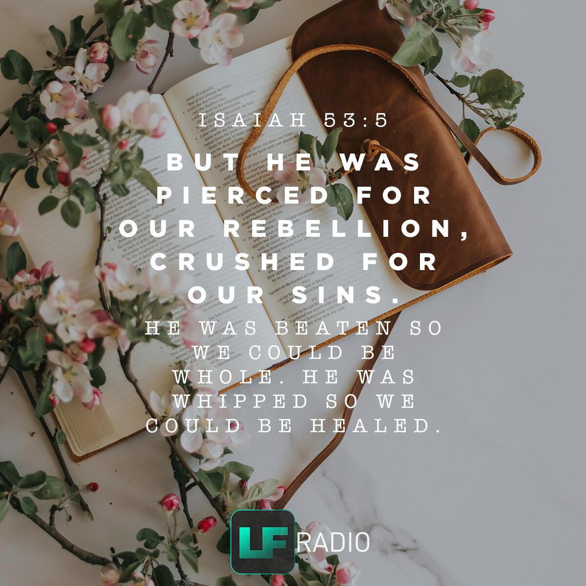 Isaiah 53:5 - Verse of the Day
