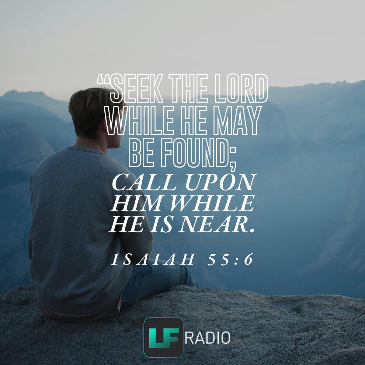 Isaiah  55:6 - Verse of the Day