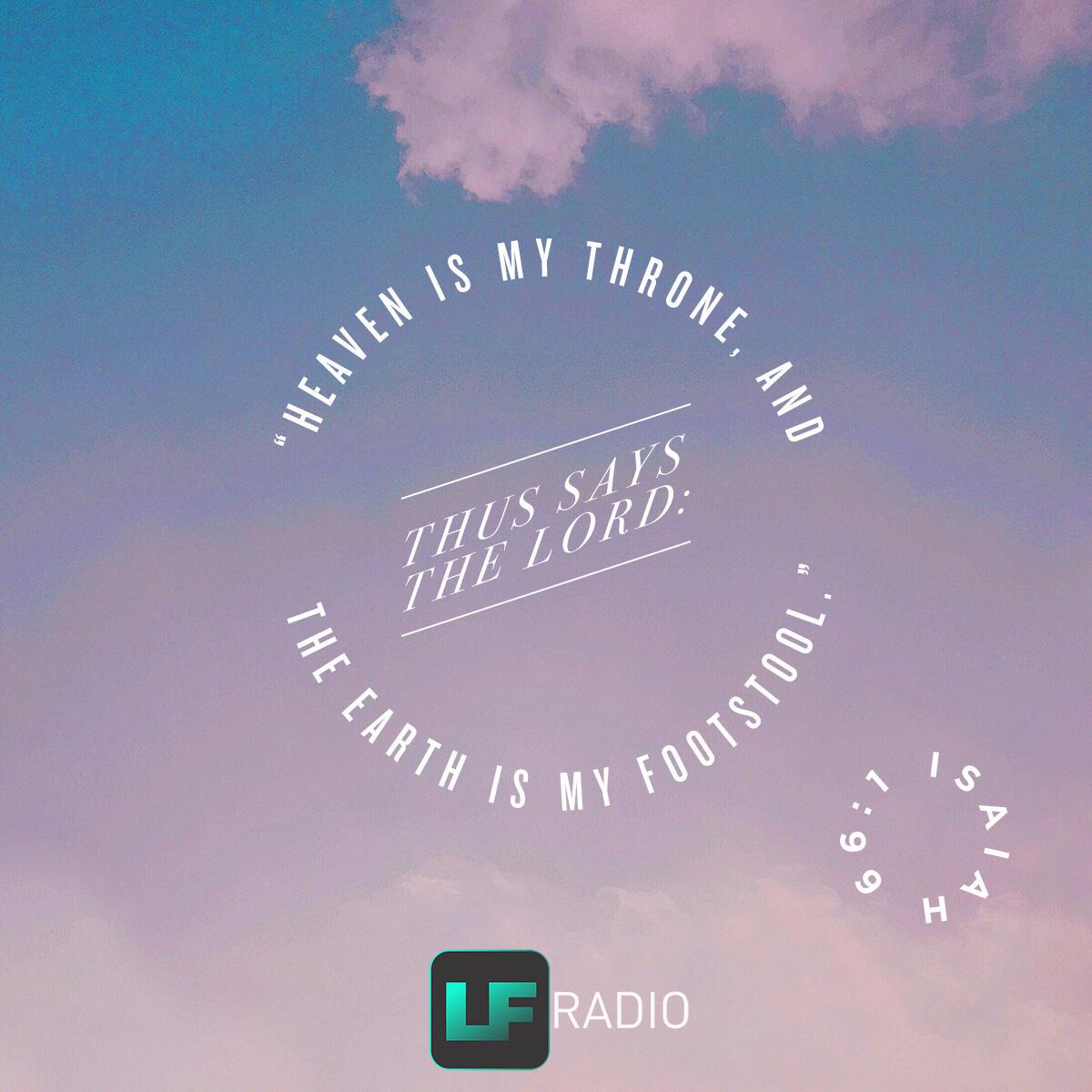 Isaiah 66:1 - Verse of the Day