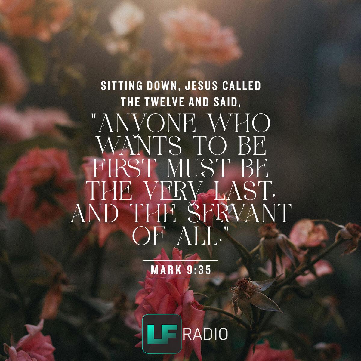 Mark 9:35 - Verse of the Day