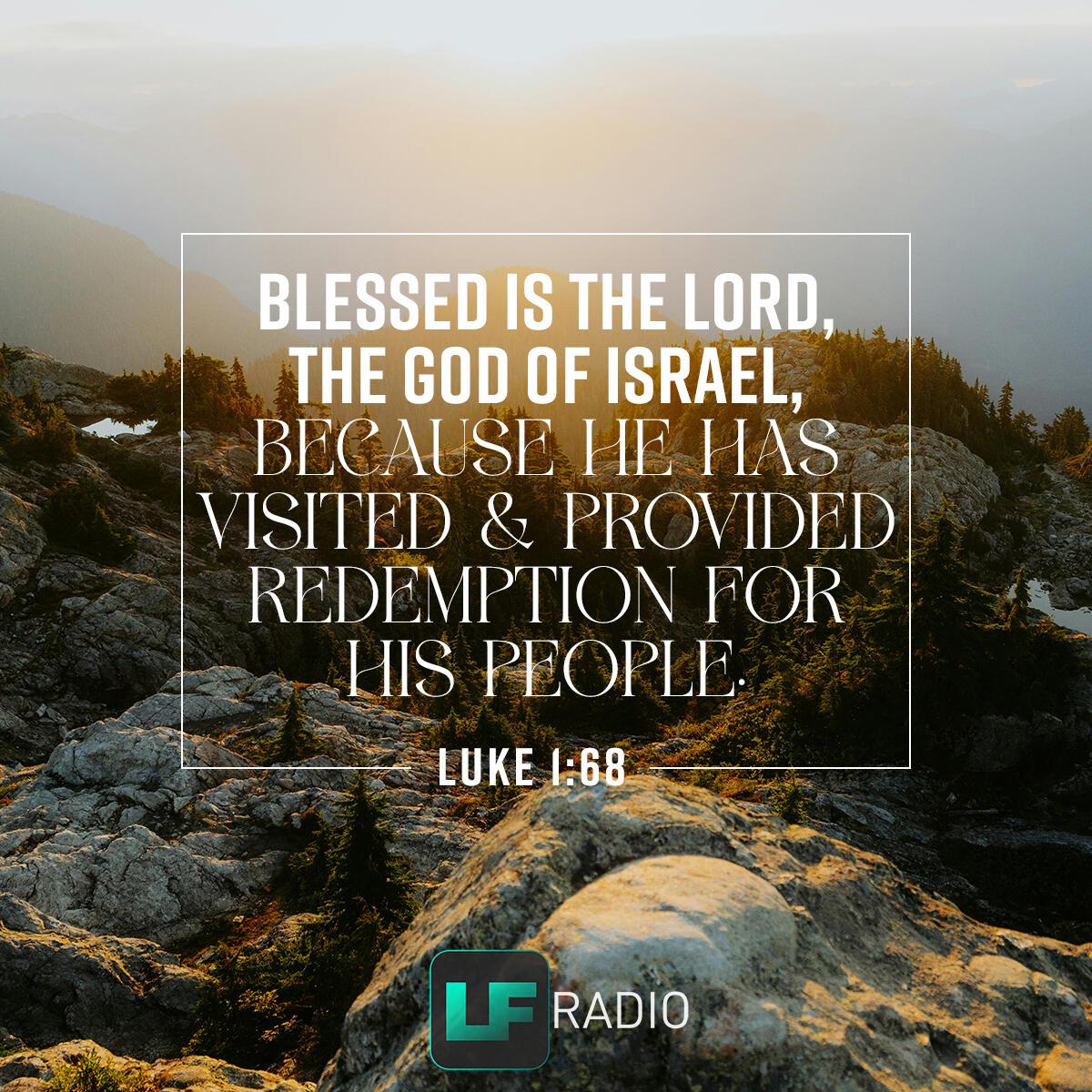 Luke 1:68 - Verse of the Day