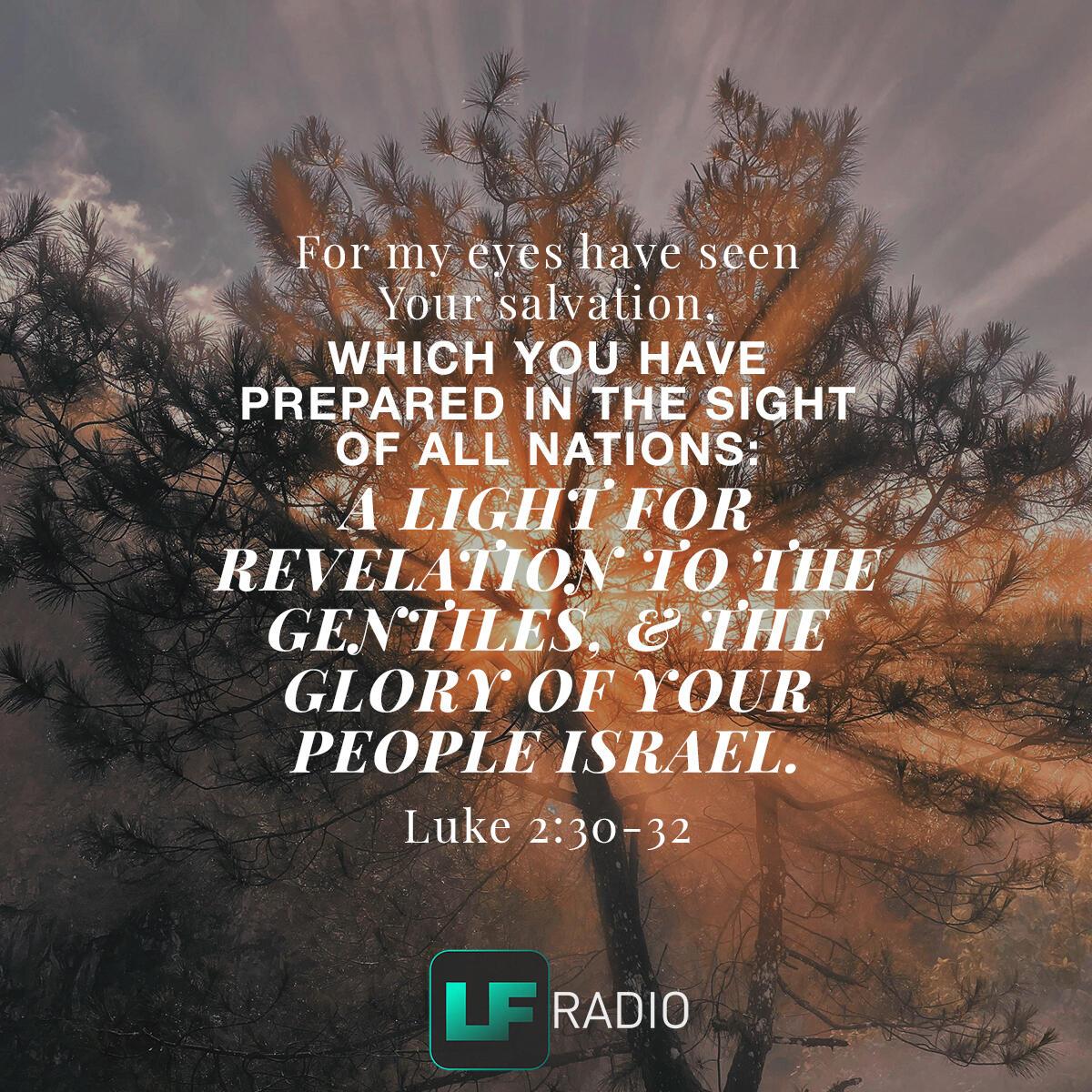 Luke 2:30-32 - Verse of the Day