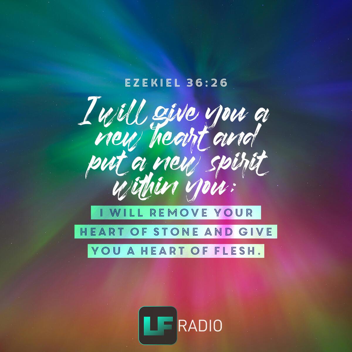 Ezekiel 36:26 - Verse of the Day