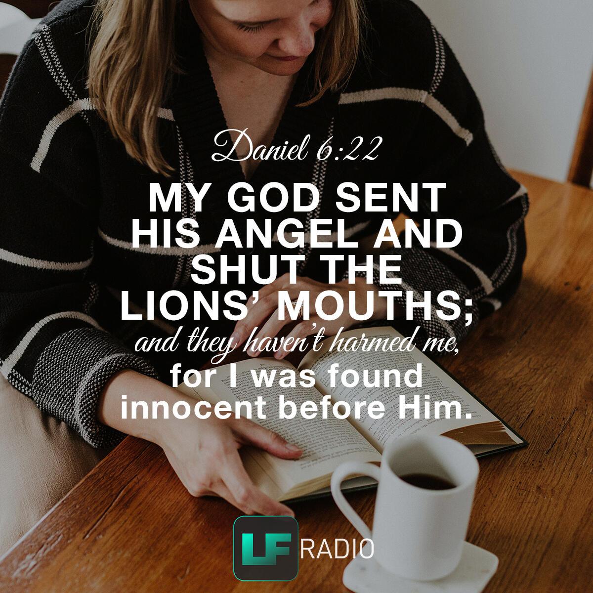 Daniel 6:22 - Verse of the Day