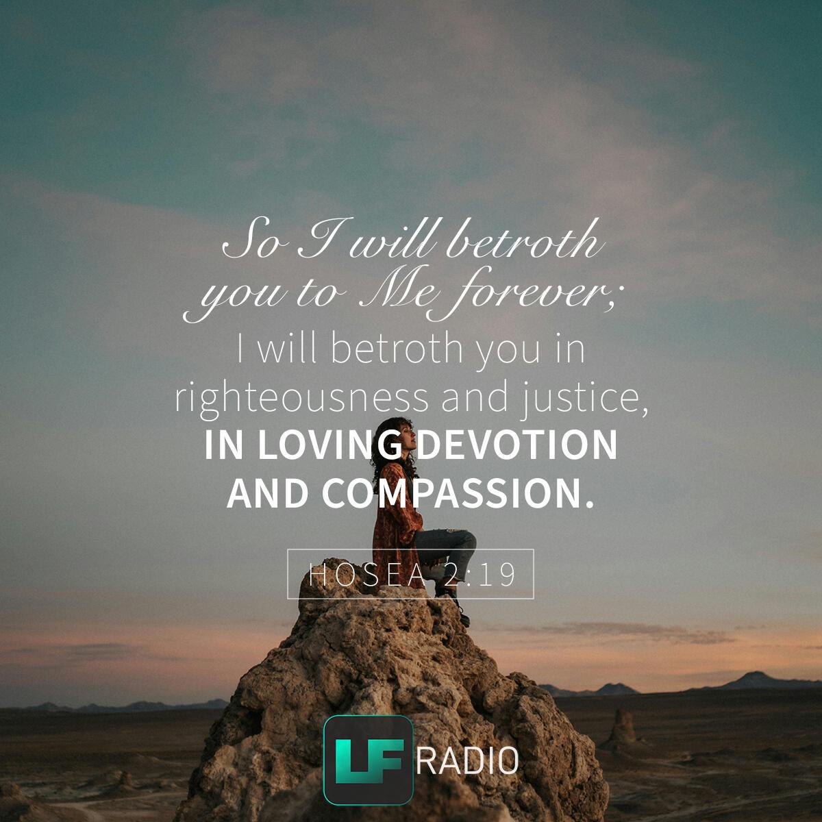 Hosea 2:19 - Verse of the Day