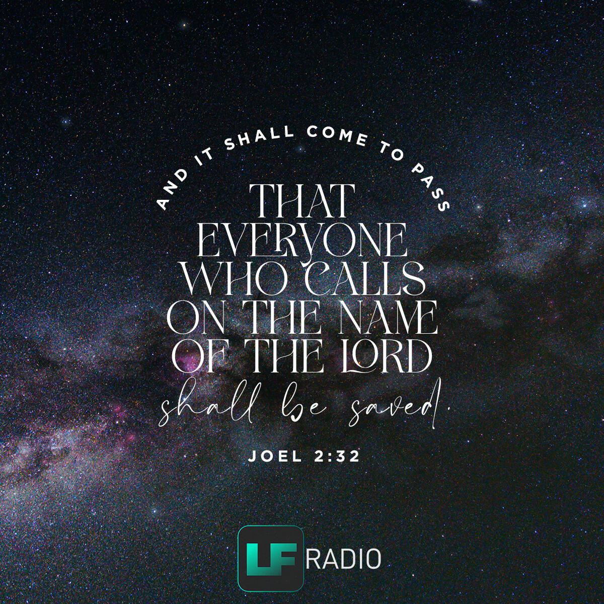 Joel 2:32 - Verse of the Day