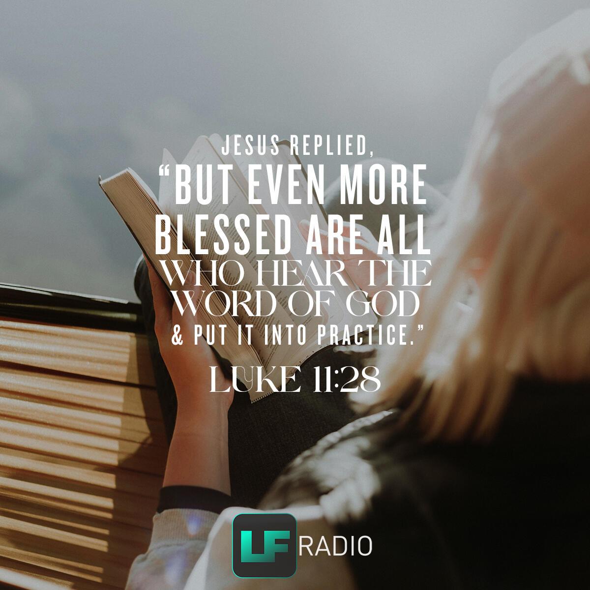 Luke 11:28 - Verse of the Day