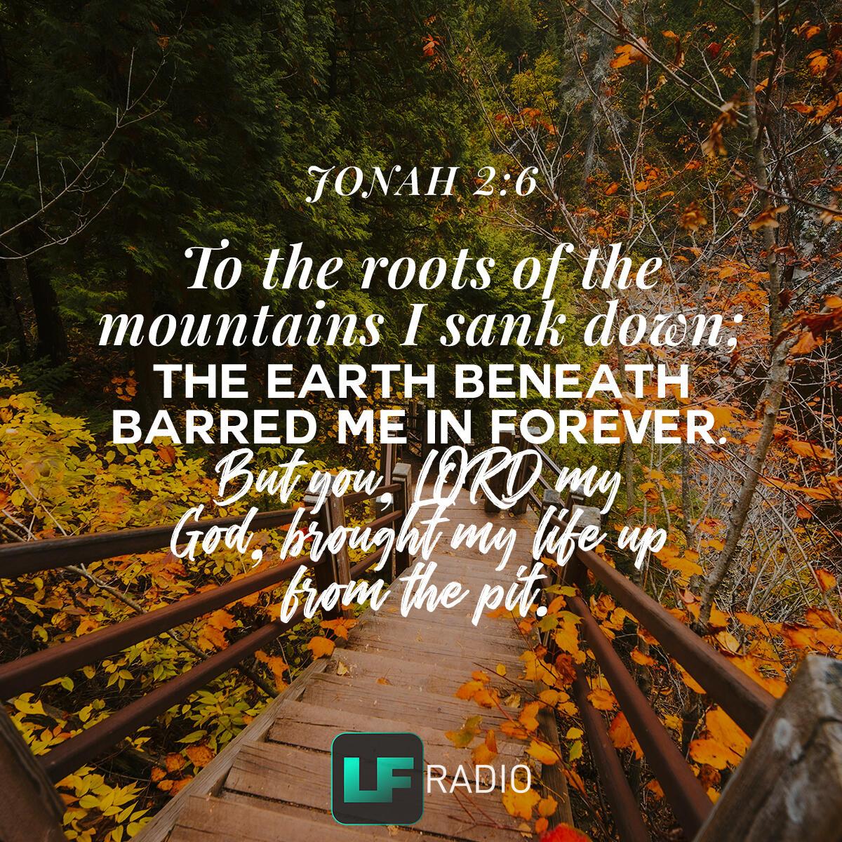 Jonah 2:6 - Verse of the Day