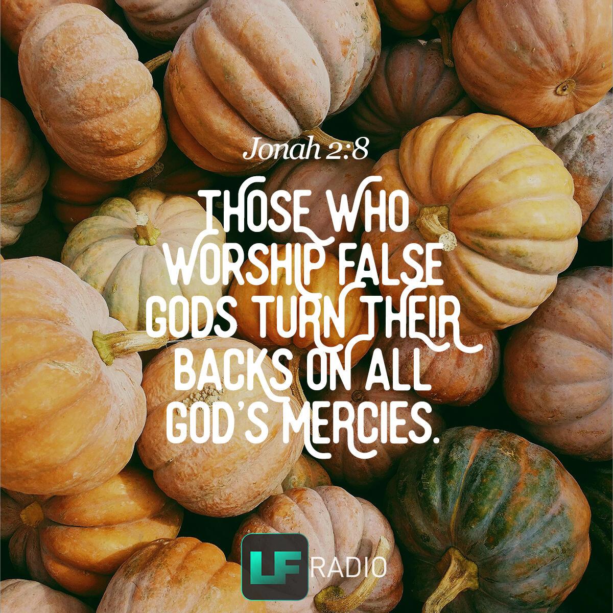 Jonah 2:8 - Verse of the Day