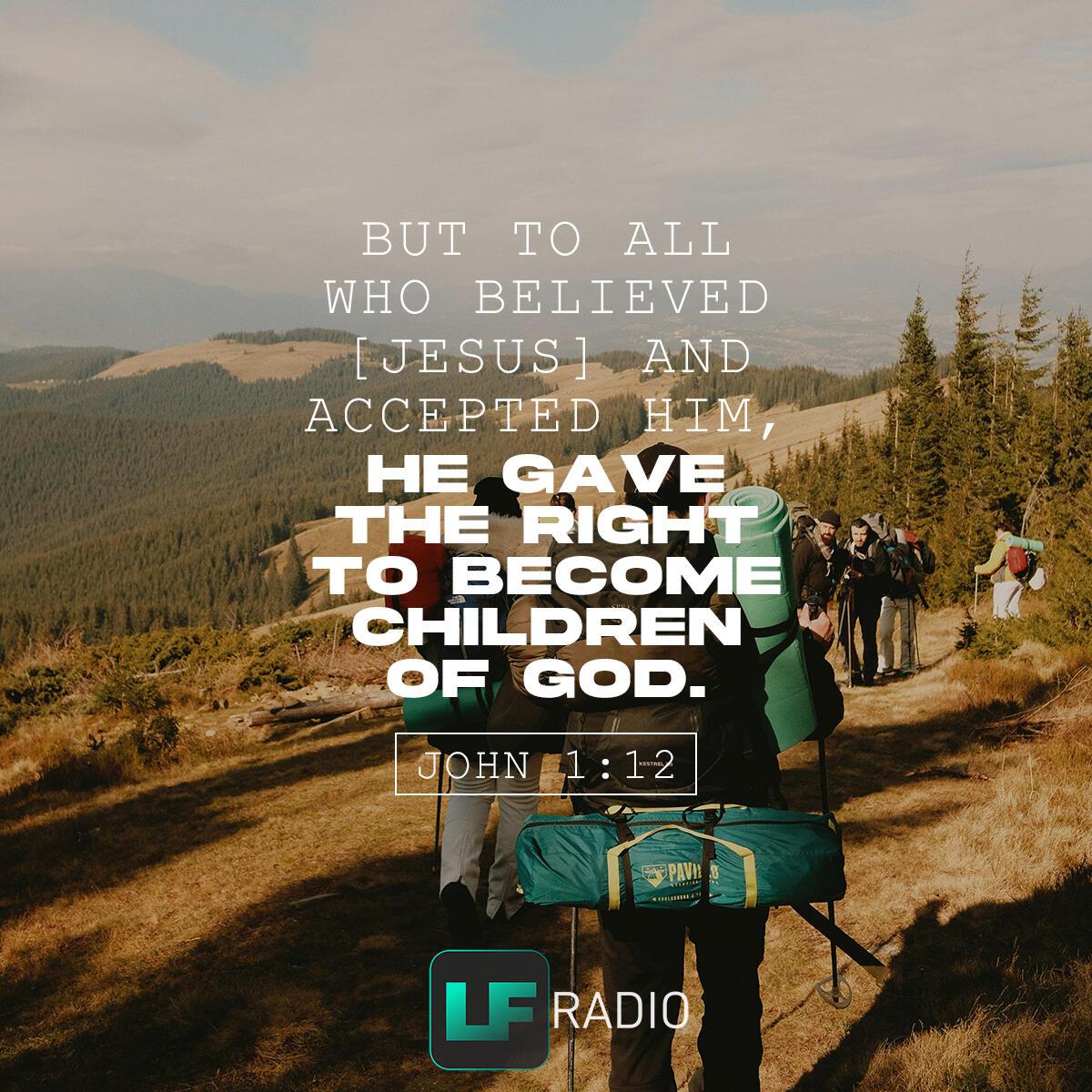 John 1:12 - Verse of the Day