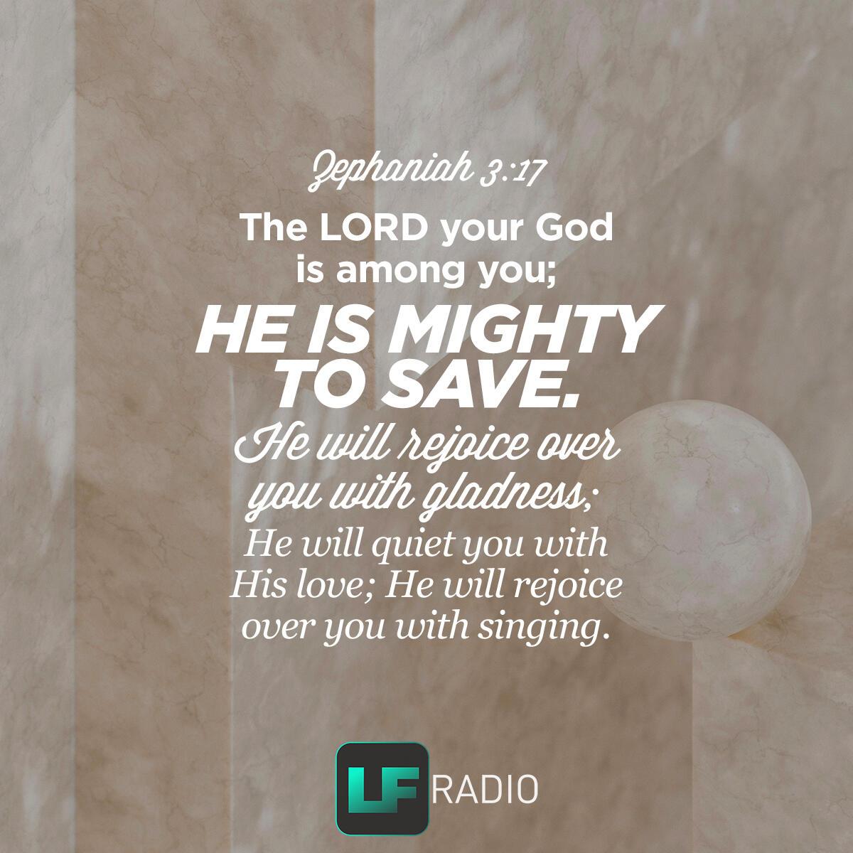 Zephaniah 3:17 - Verse of the Day