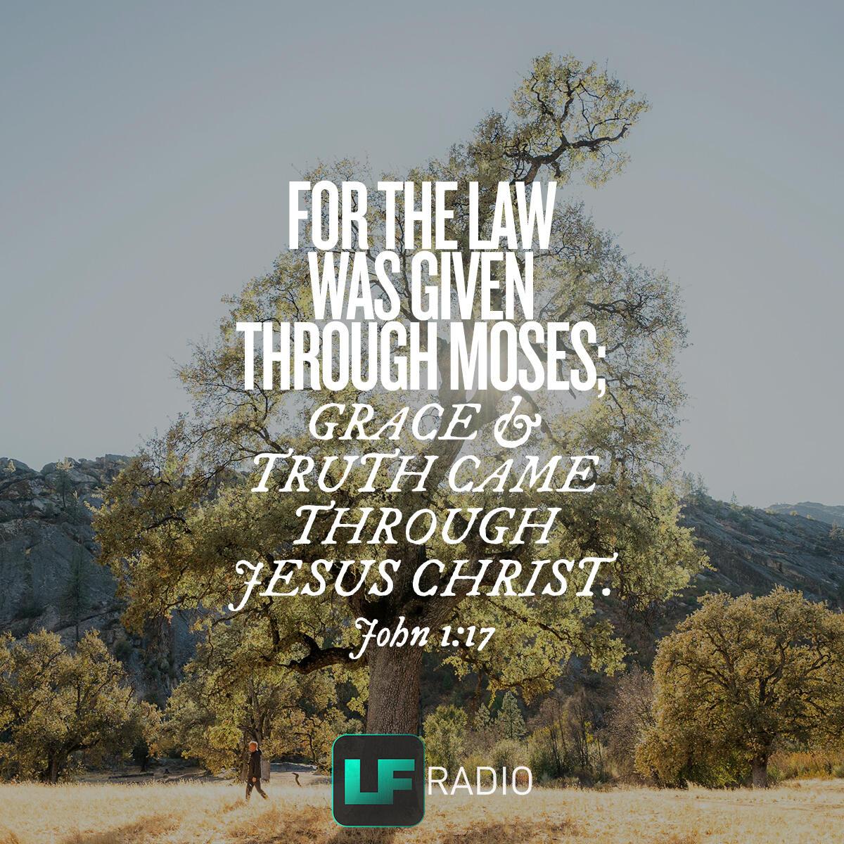 John 1:17 - Verse of the Day