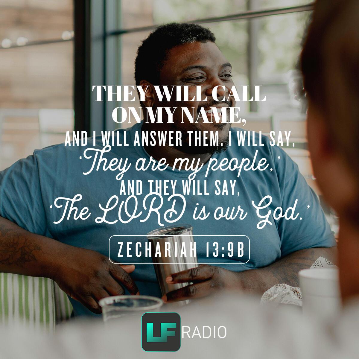 Zechariah 13:9b - Verse of the Day