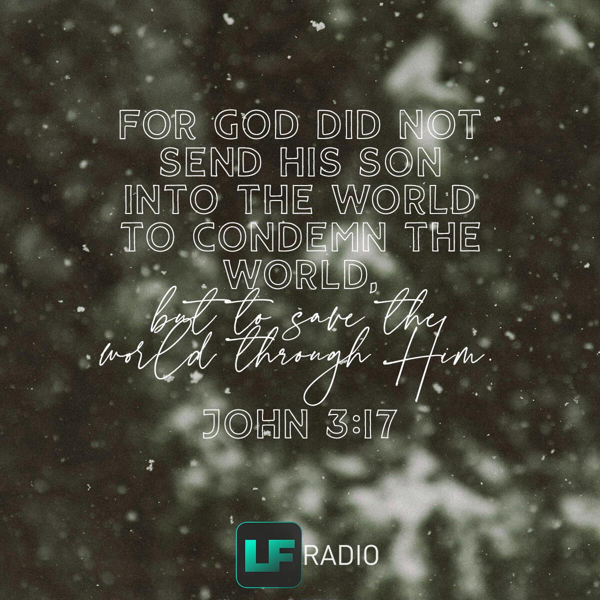 John 3:17 - Verse of the Day