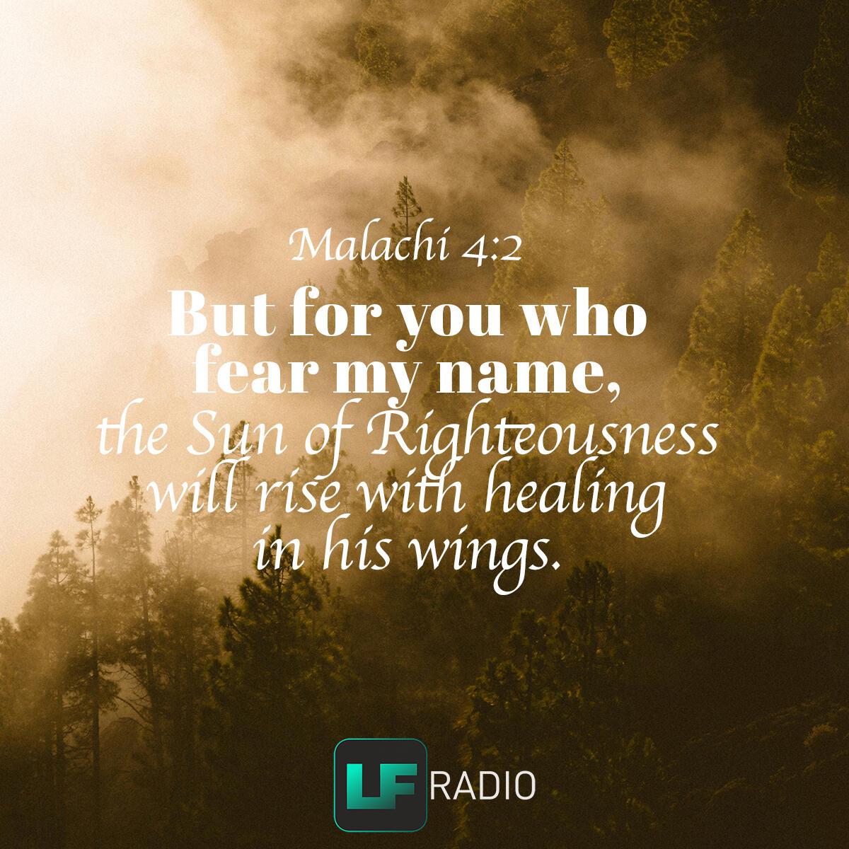 Malachi 4:2 - Verse of the Day
