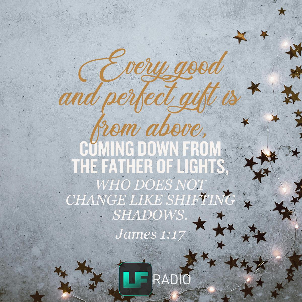 James 1:17 - Verse of the Day