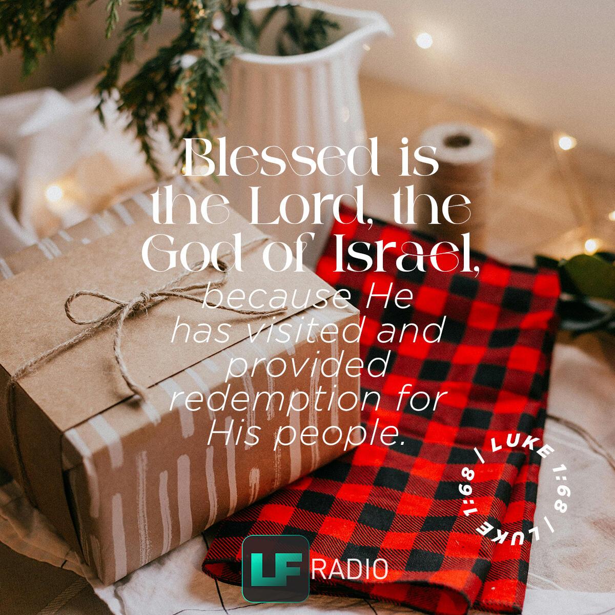 Luke 1:68 - Verse of the Day