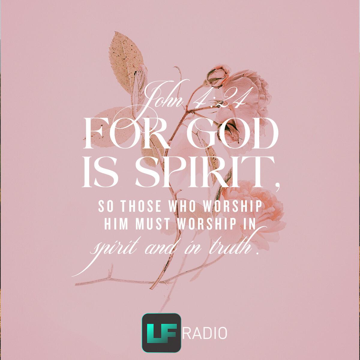 John 4:24 - Verse of the Day