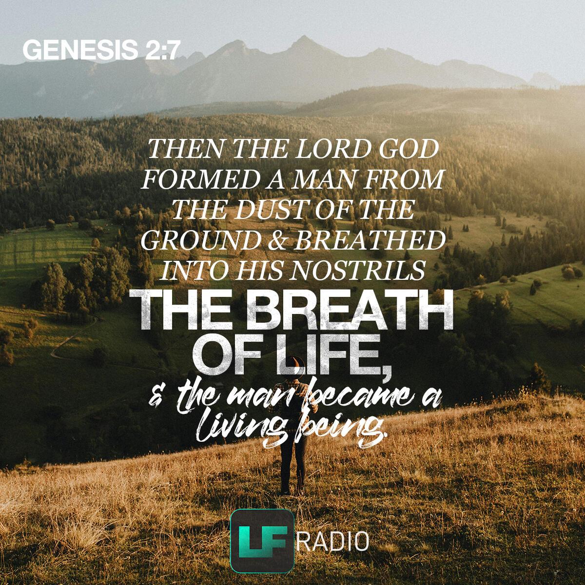 Genesis 2:7 - Verse of the Day