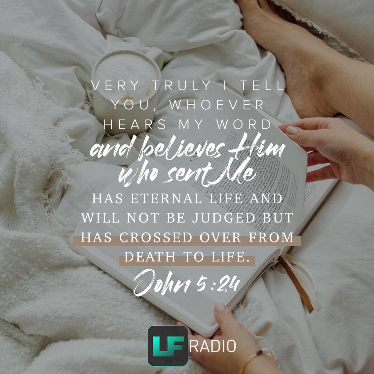 John 5:24 - Verse of the Day