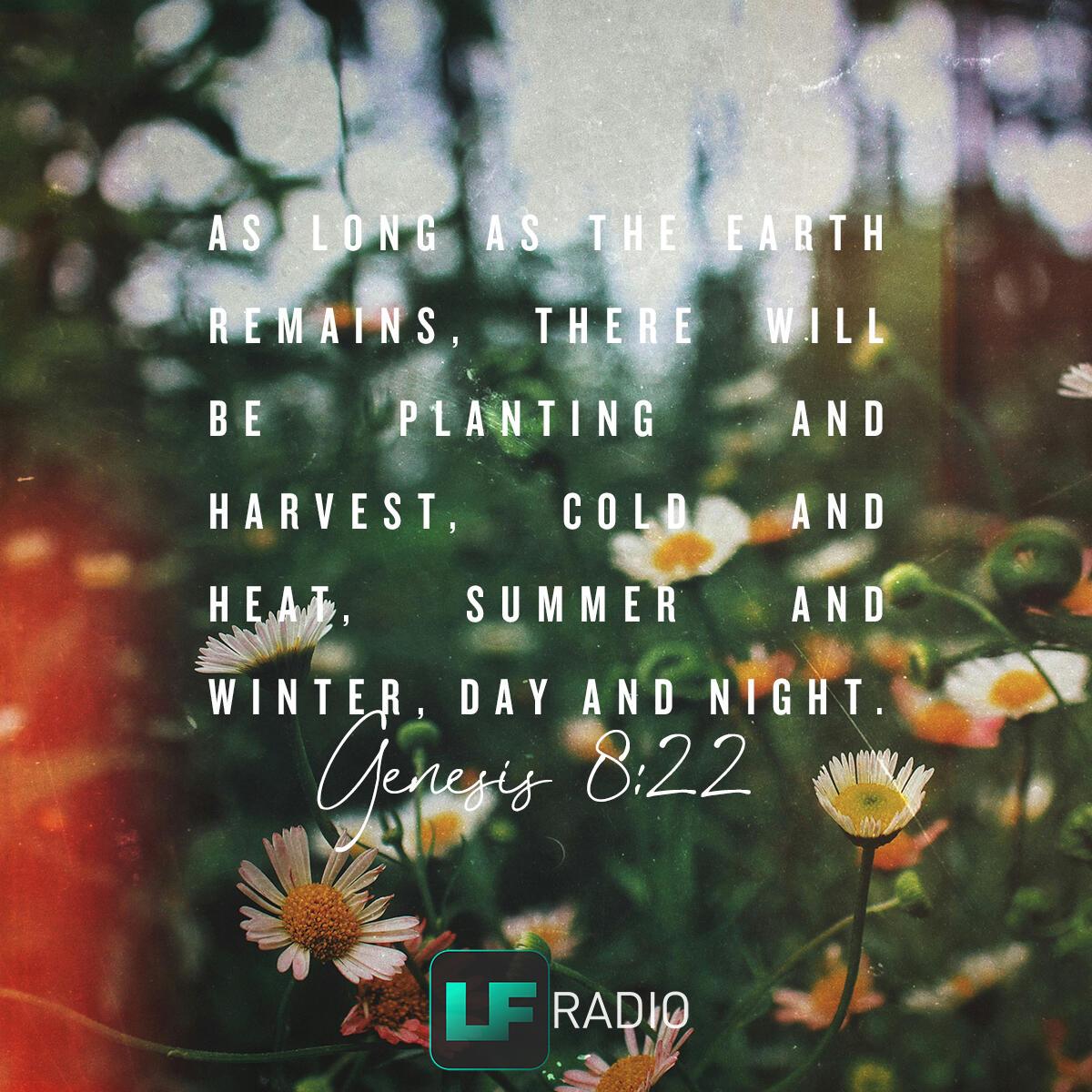 Genesis 8:22 - Verse of the Day