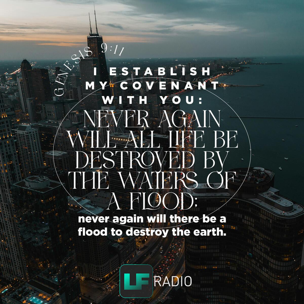 Genesis 9:11 - Verse of the Day
