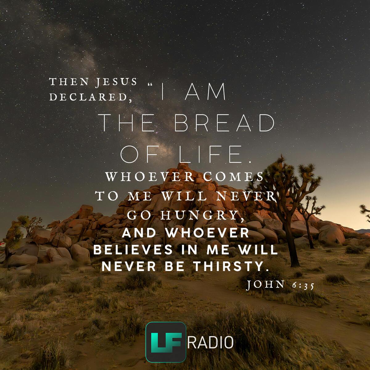 John 6:35 - Verse of the Day