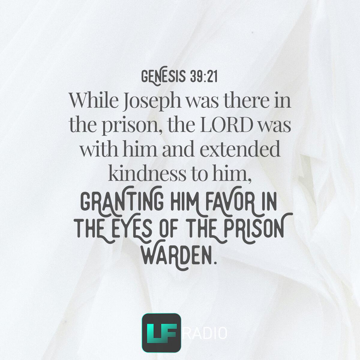 Genesis 39:21 - Verse of the Day