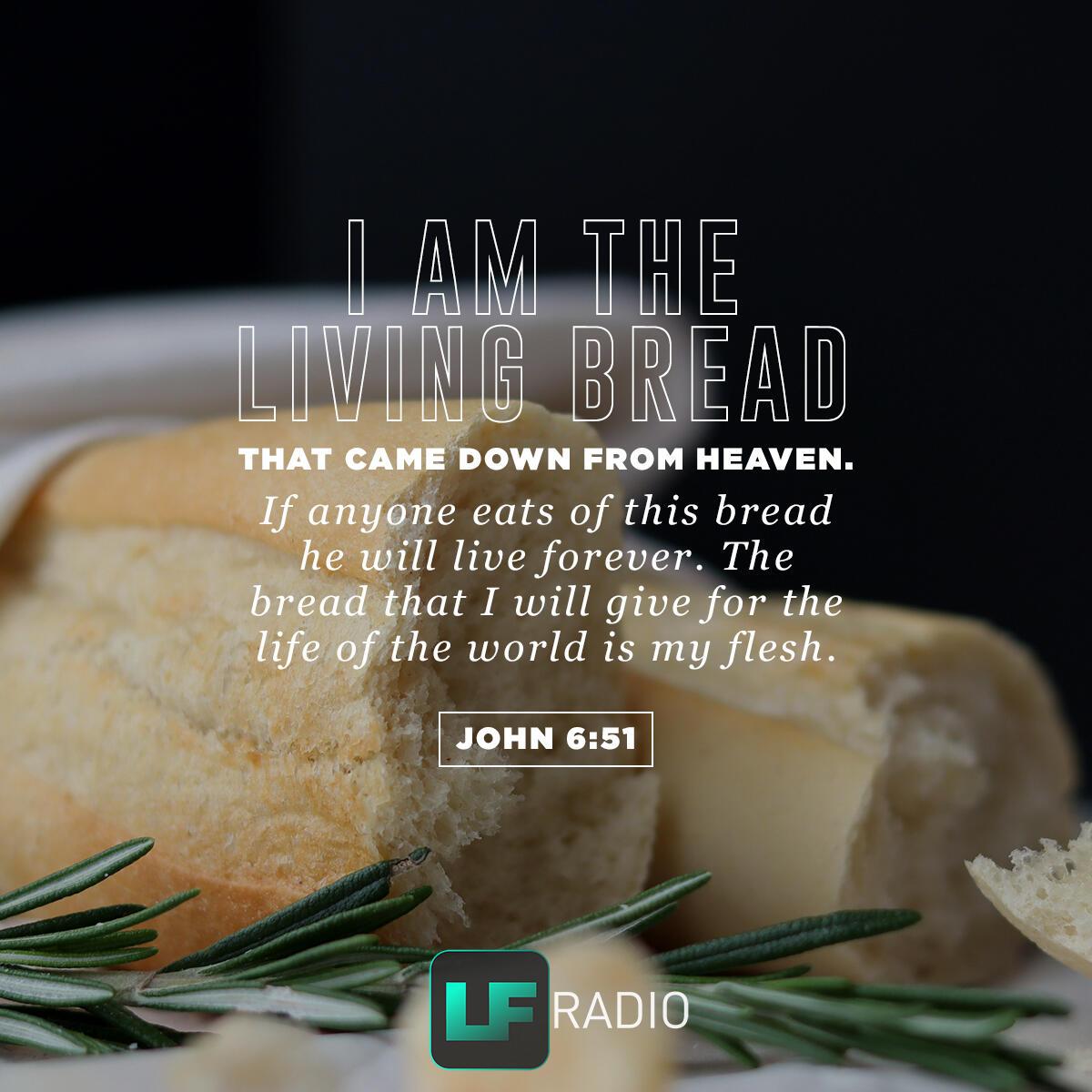 John 6:51 - Verse of the Day