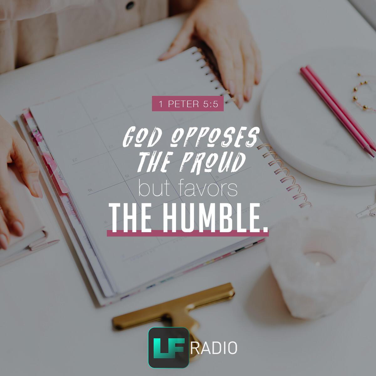 1 Peter 5:5 - Verse of the Day