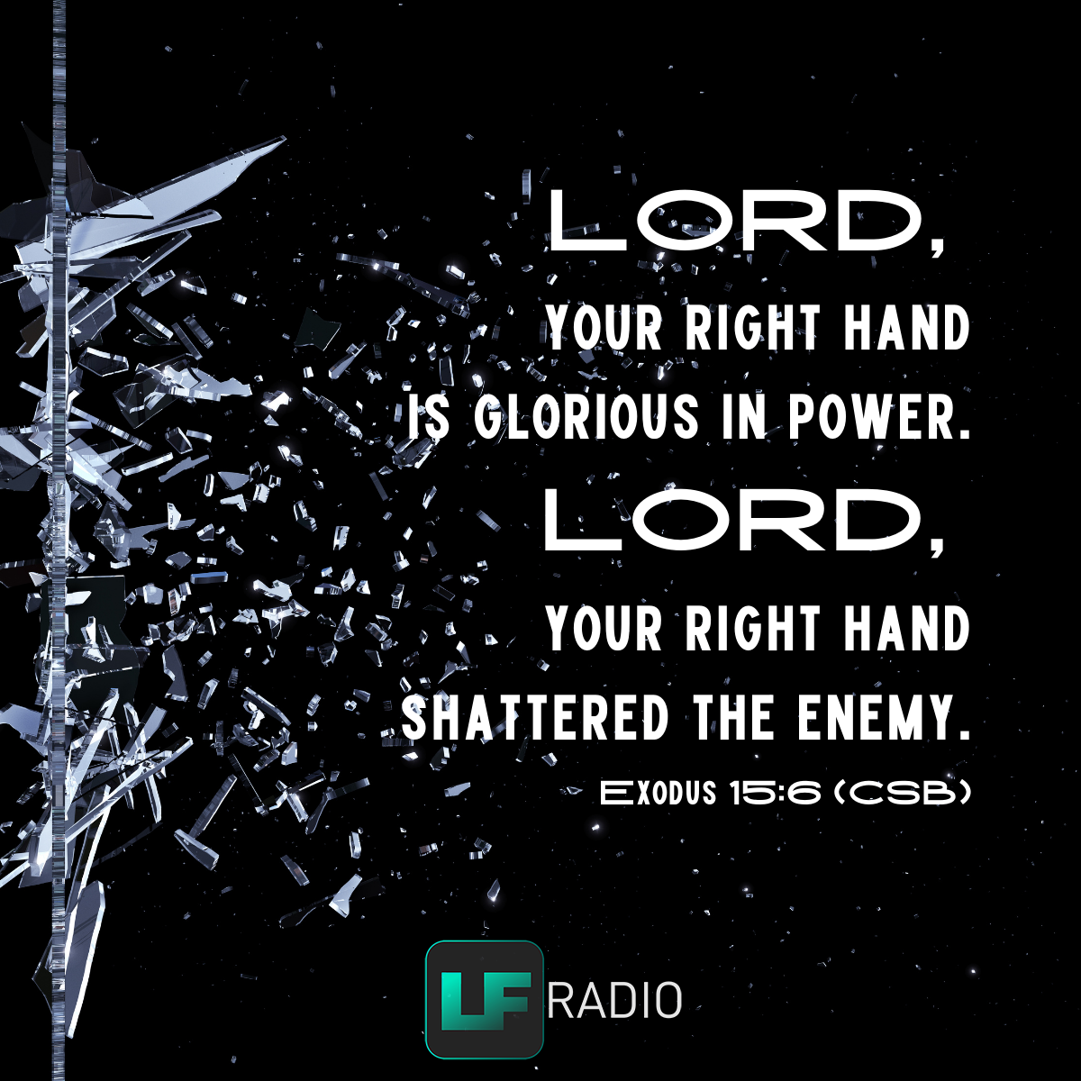 Exodus 15:6 - Verse of the Day
